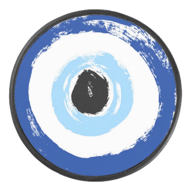 PALET DE HOCKEY HOCKEY PUCK EVIL EYE (Devant)