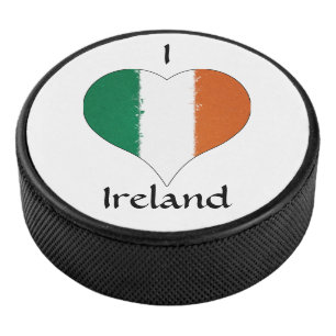 Palet De Hockey I Heart Ireland Tricolor Drapeau irlandais