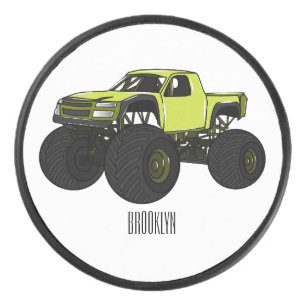 Palet De Hockey Illustration de camion monstre