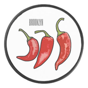 Palet De Hockey Illustration de chili