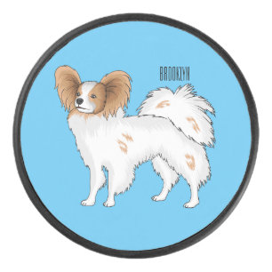 Palet De Hockey Illustration de dessin pour chien de Papillon