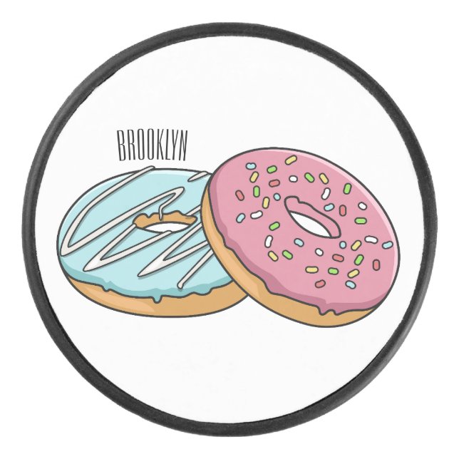 Palet De Hockey Illustration de Donut (Devant)