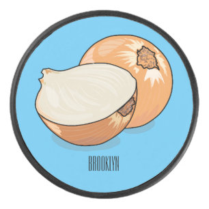 Palet De Hockey Illustration d'oignon