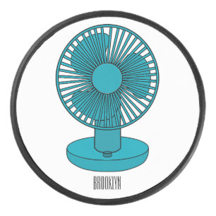 Palet De Hockey Illustration du ventilateur