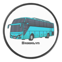Illustration d'un autobus à passagers moderne