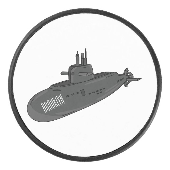 Palet De Hockey Illustration sous-marine (Devant)