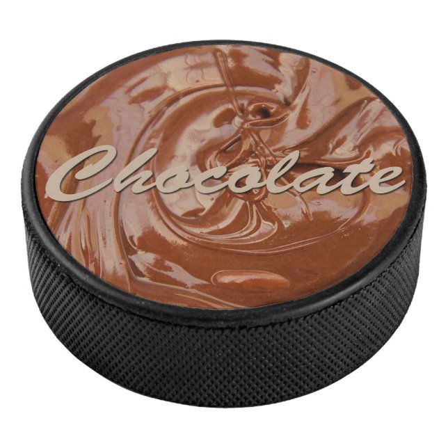 Palet De Hockey Image de texture de chocolat fondu (3/4/2016 12:00:00 AM)