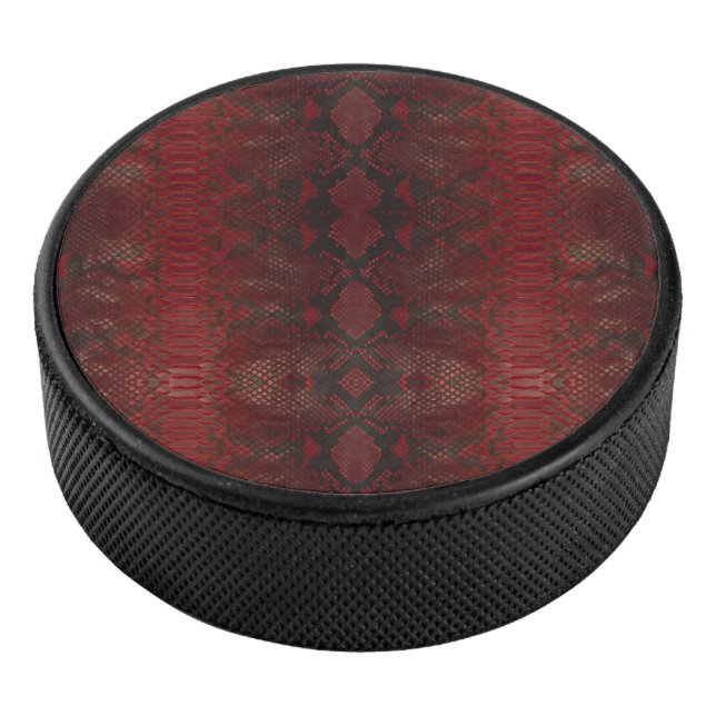 Palet De Hockey Impression Python rouge et noir (3/4/2016 12:00:00 AM)