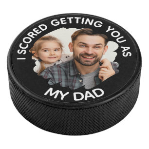 Palet De Hockey J'Ai Évalué Vous Obtenir Comme Mon Père Photo Pers