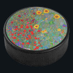 Palet De Hockey Jardin agricole de Gustav Klimt avec tournesols<br><div class="desc">Jardin de la ferme de Gustav Klimt avec Chocs de Hockey sur Sunflowers.</div>