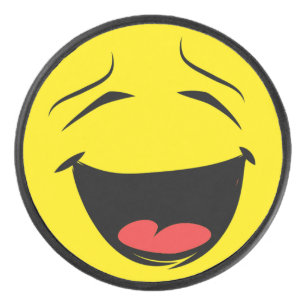 PALET DE HOCKEY JAUNE