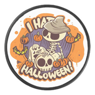 Palet De Hockey je déteste halloween