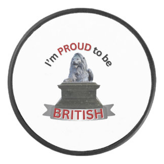 Palet De Hockey Je suis fier d'être britannique