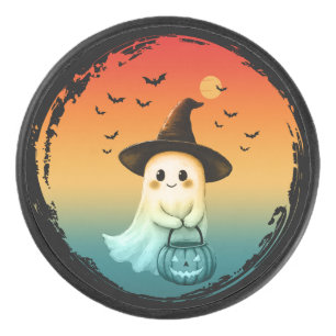 Palet De Hockey joli fantôme halloween citrouille automne saison a