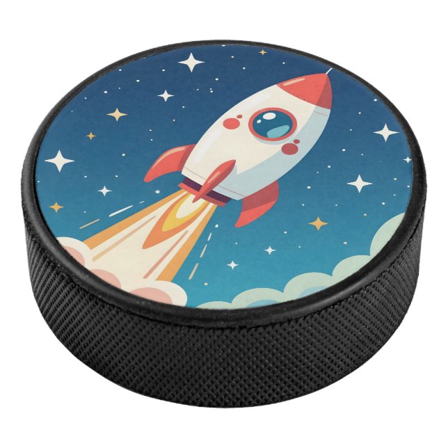 Palet De Hockey Joli fusée spatiale décollant (3/4/2016 12:00:00 AM)