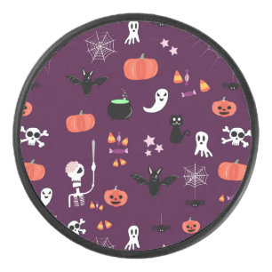 Palet De Hockey Jolie Art Halloween Effrayant