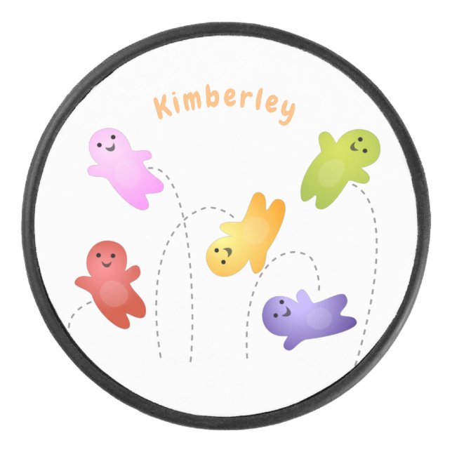 Palet De Hockey Jolie gelée bébés bonbons bonbons dessin animé (Devant)