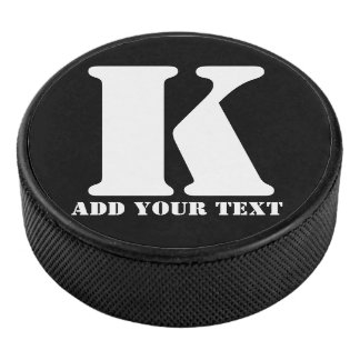 Palet De Hockey K Monogramme classique tendance mariage personnali