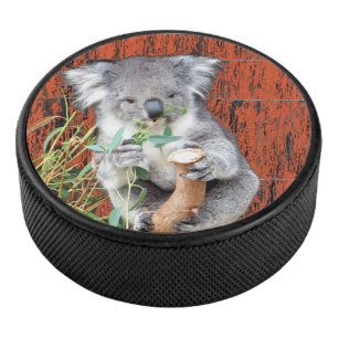 Palet De Hockey Koala Snack Time Hockey Puck