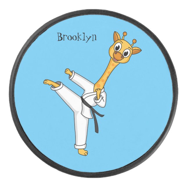 Palet De Hockey Kung Fu giraffe (Devant)