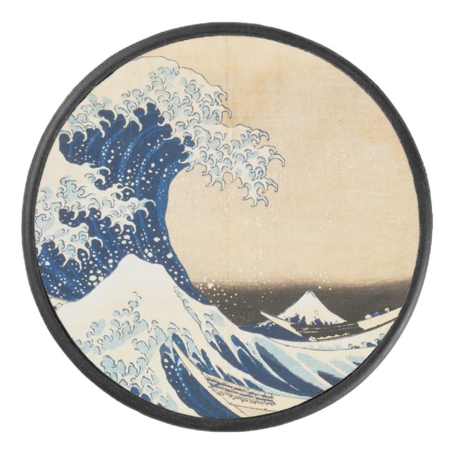 Palet De Hockey La Grande Vague au large de Kanagawa par Hokusai (Devant)