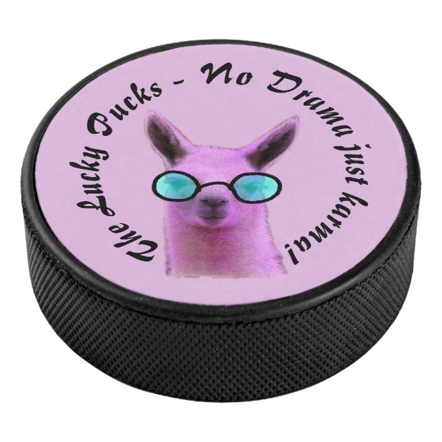Palet de hockey Lama Rose Cool - Pas de drame, jus (3/4/2016 12:00:00 AM)