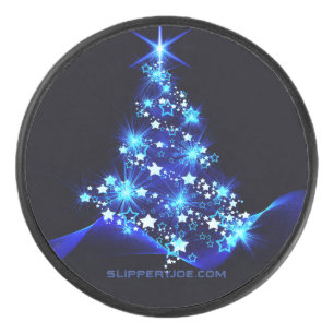 Palet De Hockey l'arbre de Noël stylisé et lumineux de SlipperyJoe