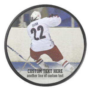 Palet De Hockey Le galet d'hockey fait sur commande ajoutent le