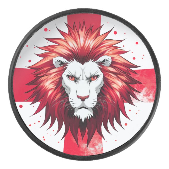 Palet De Hockey Le Lion Anglais (Devant)