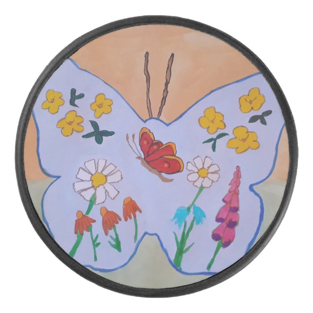 Palet De Hockey Le rêve papillon (Devant)