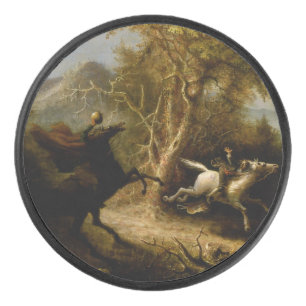 Palet De Hockey Légende du Fantôme de Halloween du Cavalier sans T
