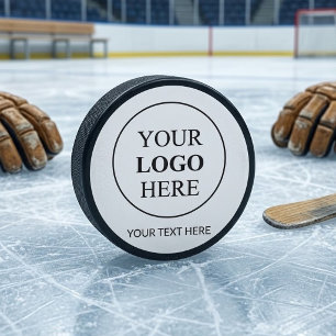 Palet De Hockey Logo promotionnel personnalisé - Pas de commande m
