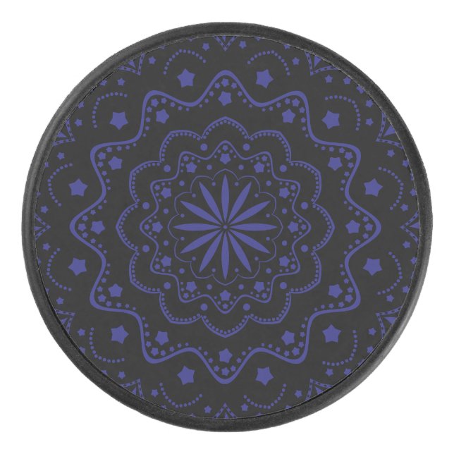 Palet De Hockey Mandala Puck (Devant)