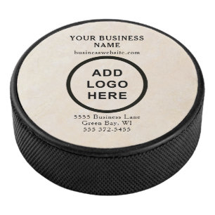 Palet De Hockey Marque de logo d'entreprise personnalisée