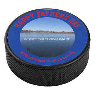 Palet De Hockey Message photo personnalisé Hockey Puck