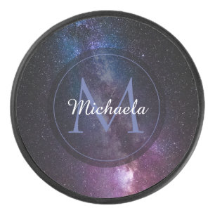 Palet De Hockey Milky way bright colors personalizable monogram