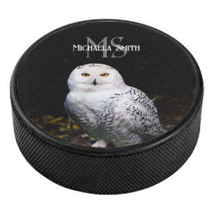Palet De Hockey Monogramme de nom personnalisé de majestueuse chou