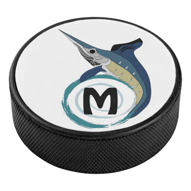 Palet De Hockey Monogramme de saut d'espadon (3/4/2016 12:00:00 AM)