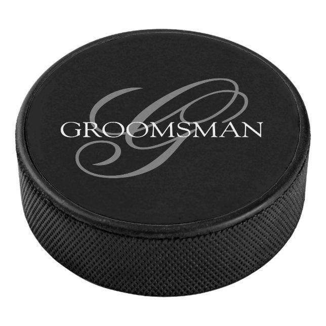 Palet De Hockey Monogramme Groomsman (3/4/2016 12:00:00 AM)