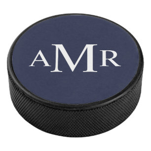 Palet De Hockey Monogramme personnalisé classique