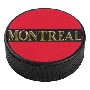 PALET DE HOCKEY MONTRÉAL HOCKEY PUCK