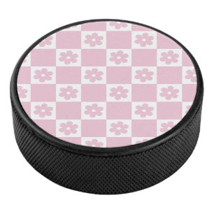 Palet De Hockey Motif à fleurs roses