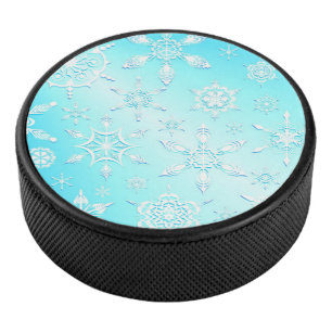 Palet De Hockey Motif Crystal Snowflakes