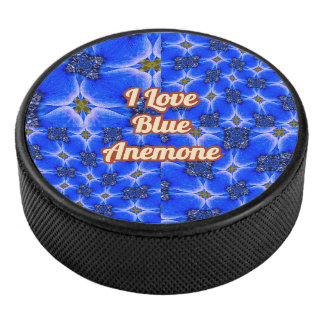 Palet De Hockey Motif d'anémone du Jardin bleu
