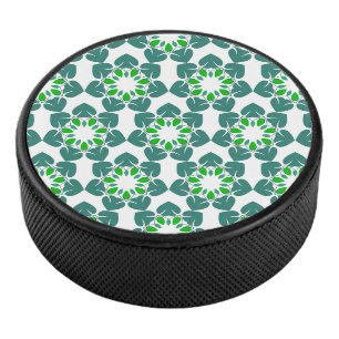 Palet De Hockey Motif de feuille, motif de feuilles, feuilles vert