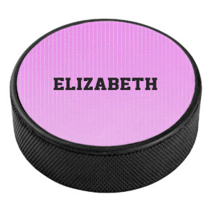 Palet De Hockey Motif rose points blancs
