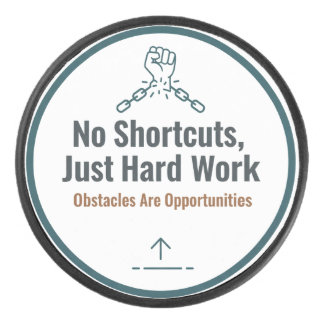 Palet De Hockey Motivational Hard Work Quote Design – No Shortcuts