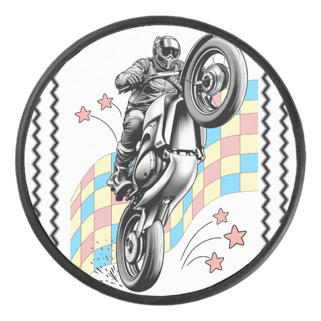 Palet De Hockey motocycliste (Devant)