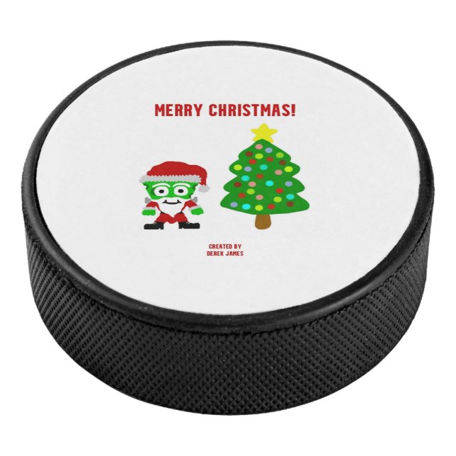 Palet De Hockey Noël FrankenCheese Hockey Puck (3/4/2016 12:00:00 AM)