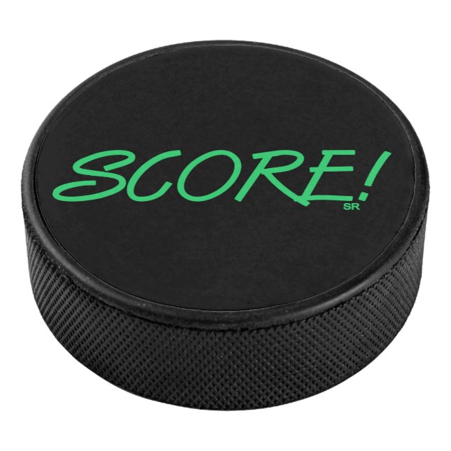 Palet de hockey noir Score (3/4/2016 12:00:00 AM)